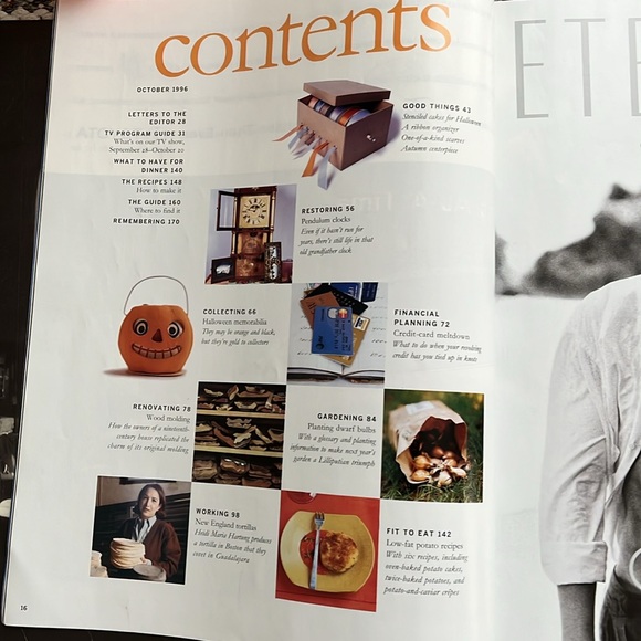 Martha Stewart Living Magazine, October 1996 Halloween - Picture 2 of 2